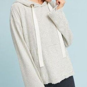 Cloth and Stone Striped Terry Hoodie